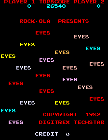 Eyes (Digitrex Techstar) Title Screen